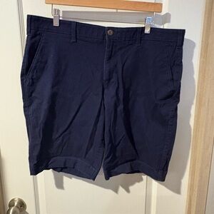 Sonoma Men's Dark Blue Flat Front Shorts